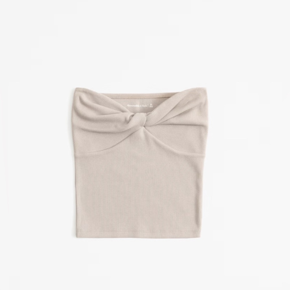 Abercrombie Rib Twist Tube Top
